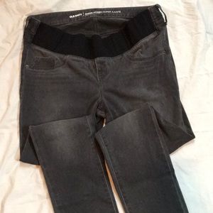 Old Navy mid rise skinny maternity jeans size 12